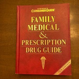 Hardcover reference book: Consumers Guide Family Medical & Prescription Drug